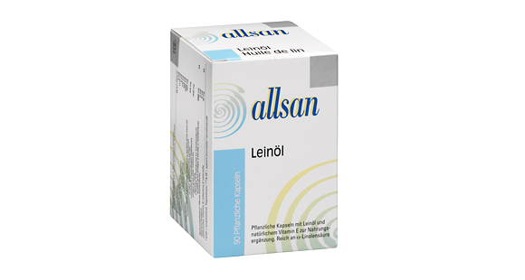 allsan Leinöl Kapseln