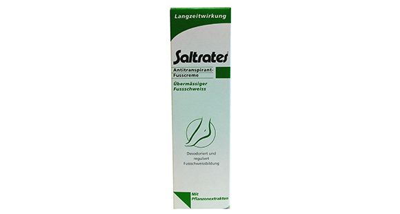 Saltrates Antitranspirant-Fusscrème