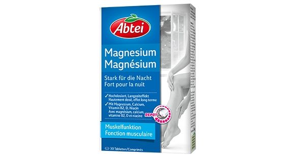 Abtei Magnesium Stark für die Nacht Depot