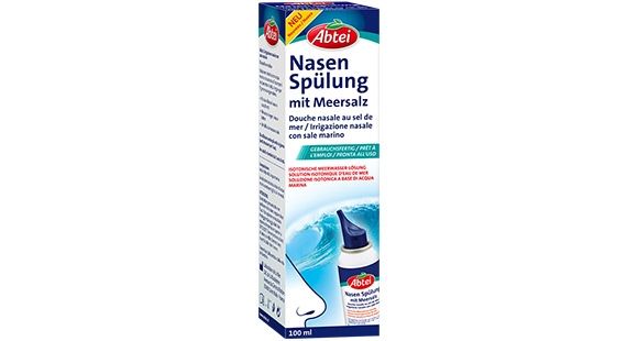 Abtei Nasen Spülung mit Meersalz