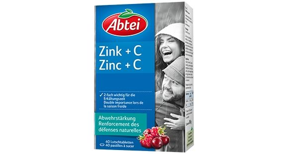 Abtei Zink + Vitamin C