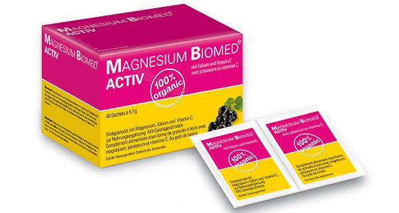 Magnesium Biomed ACTIV Trinkgranulat