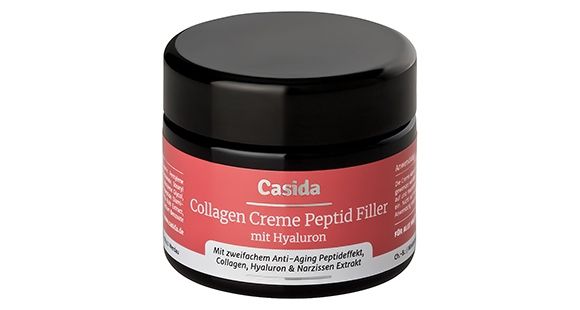 Casida Collagen Crème Peptid Filler mit Hyaluron