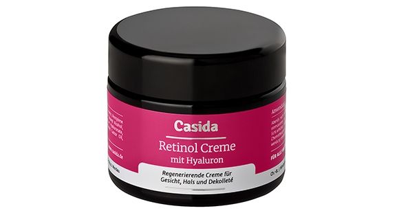 Casida Retinol Crème mit Hyaluron