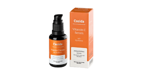 Casida Vitamin C mit Hyaluron Serum
