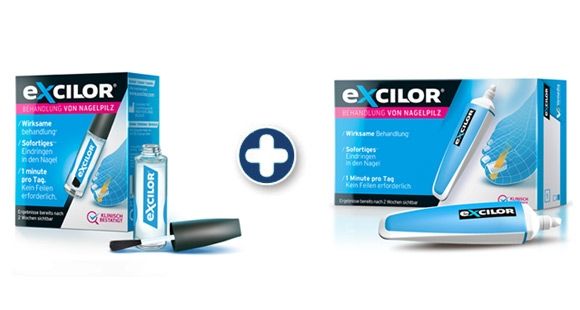 Excilor Kombi (Nagelpilz-Lösung + -Stift)