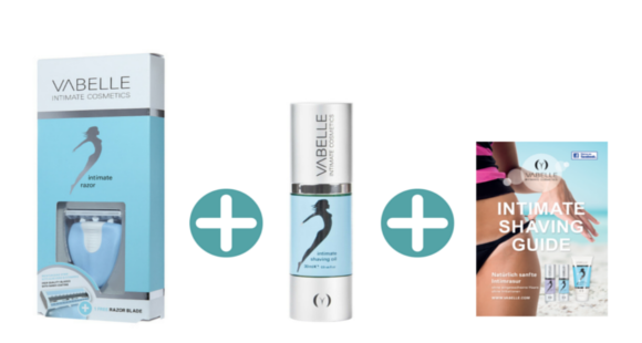 VABELLE INTIMRASUR-SET PREMIUM-TOP (inkl. VABELLE shaving guide)