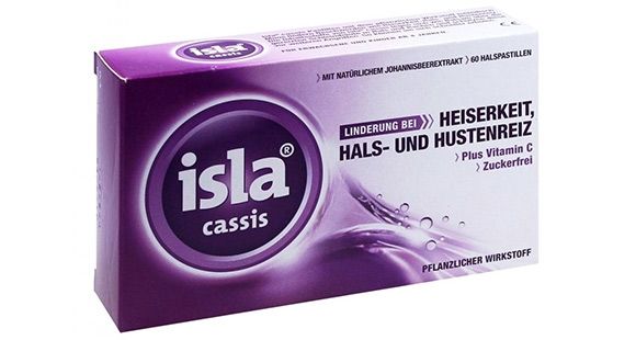 Isla Cassis Lutschpastillen