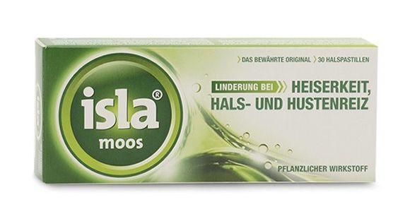 Isla Moos 30 Lutschpastillen 