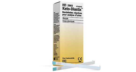 KETO Diastix Teststreifen