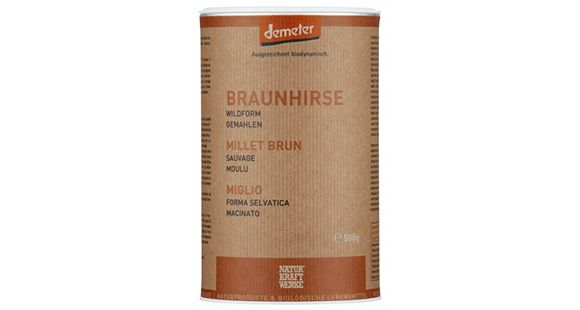 Naturkraftwerke Braunhirse Demeter Wild Pulver