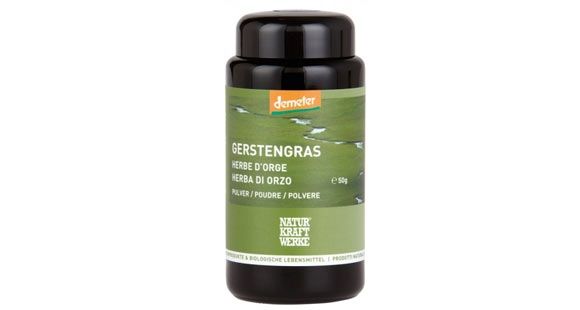 Naturkraftwerke Gerstengras Demeter Pulver (50g)