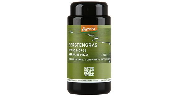 Naturkraftwerke Gerstengras Demeter Kapseln