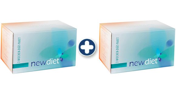 newdiet 4-Wochen-Diät-Paket (2 Sets à 42 Mahlzeiten, 42 x salzig, 42 x süss)
