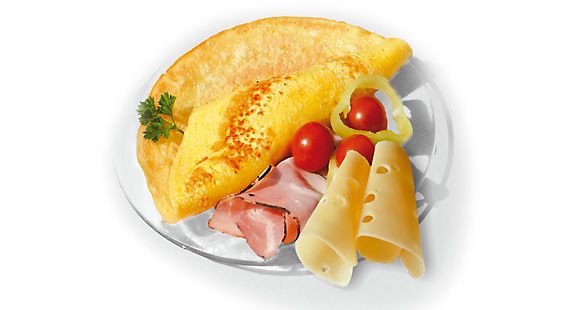 newdiet Crêpe «Schinken-Käse»