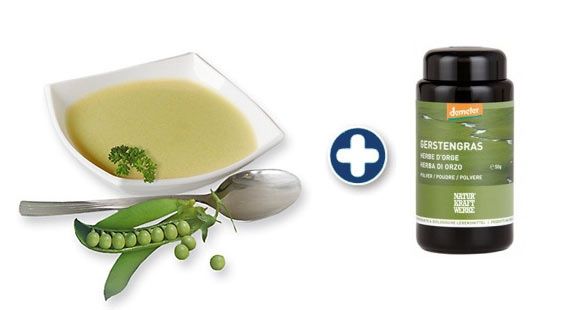 newdiet Superfood Paket (Erbsen-Suppe + Naturkraftwerke Gerstengras)