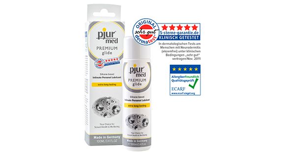 pjur med PREMIUM glide (silikonbasierendes Gleitmittel)