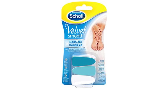 Scholl Velvet Smooth Nagelpflege Aufsätze 3 Stk.
