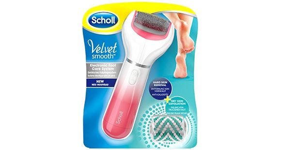 SCHOLL Velvet Smooth elektrisches Fusspflegesystem pink