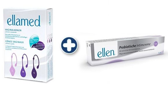 ellamed Vaginalkonen + ellen Intimcreme