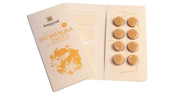 Sonnentor Die Puren Bio Manuka Honig Drops