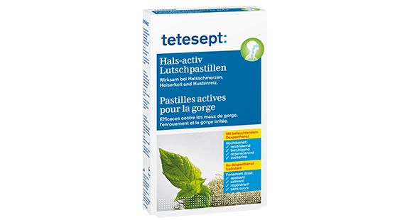 tetesept Hals-activ Lutschpastillen