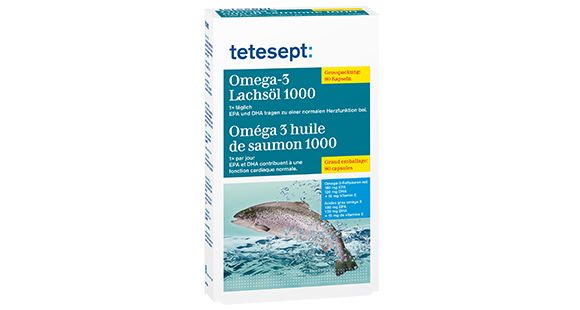 tetesept Omega-3 Lachsöl 1000
