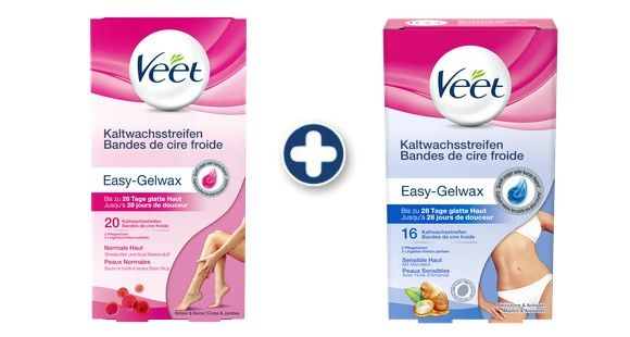 Veet Kaltwachsstreifen-Set (normale Haut)