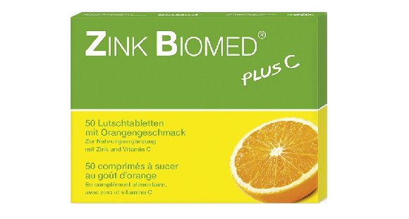 Zink Biomed plus C, Orange