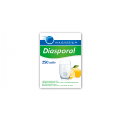Magnesium-Diasporal activ 250mg, 20 Brausetabletten Citro