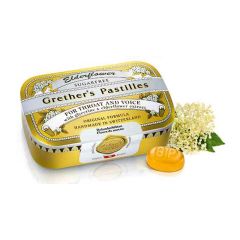 Grether's Pastilles Elderflower zuckerfrei
