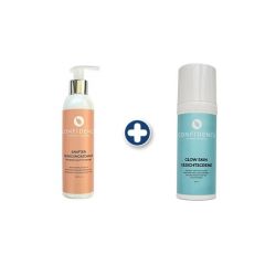 Confidence Reinigungsschaum + Glow Skin Gesichtscreme