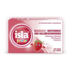 Isla Junior Erdbeere Lutschpastillen