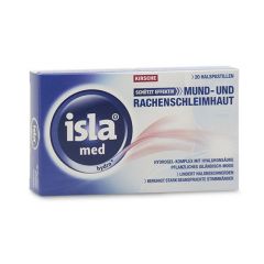 Isla Med hydro+ Kirsche Lutschpastillen