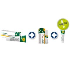 Leucen Set Essigsaures Tonerde-Gel 180g + Pic Roll-on + GRATIS Gel 50g