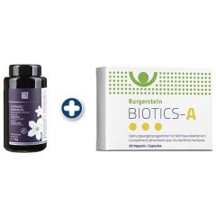Heuschnupfen-Kombi Biotics-A & Schwarzkümmelöl Kapseln