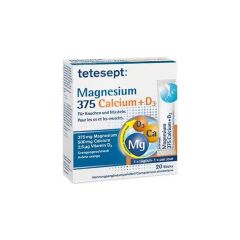 tetesept Magnesium 375 Calcium + D3 Sticks