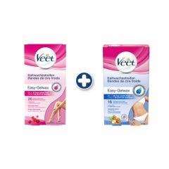 Veet Kaltwachsstreifen-Set (normale Haut)